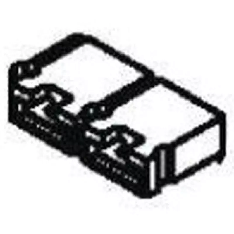 TE CONNECTIVITY Jumper Pin Upper Opening Type Beryllium Copper Material Female Gender, 827914-3 (Pack of 1400)