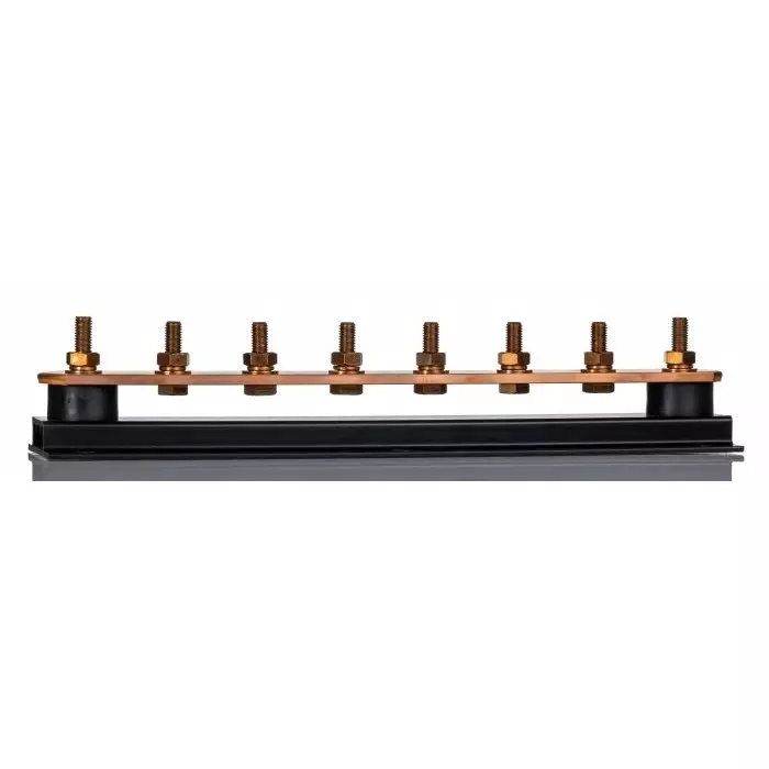 WJ Furse Copper Earth bar L. 400 xW. 90 xH. 90 mm 6 Ways, 7TCA083670R0739LK245-6