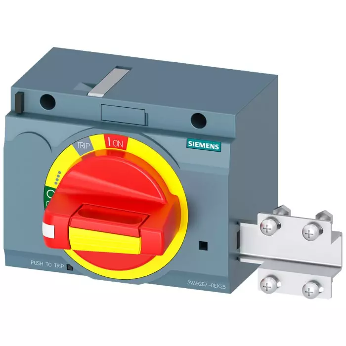 Siemens SENTRON Front Mounted Rotary Operator, 3VA9267-0EK25