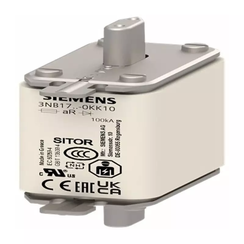 Siemens 100A Tag Fuse, 79mm, 700V, 3NB1723-0KK10