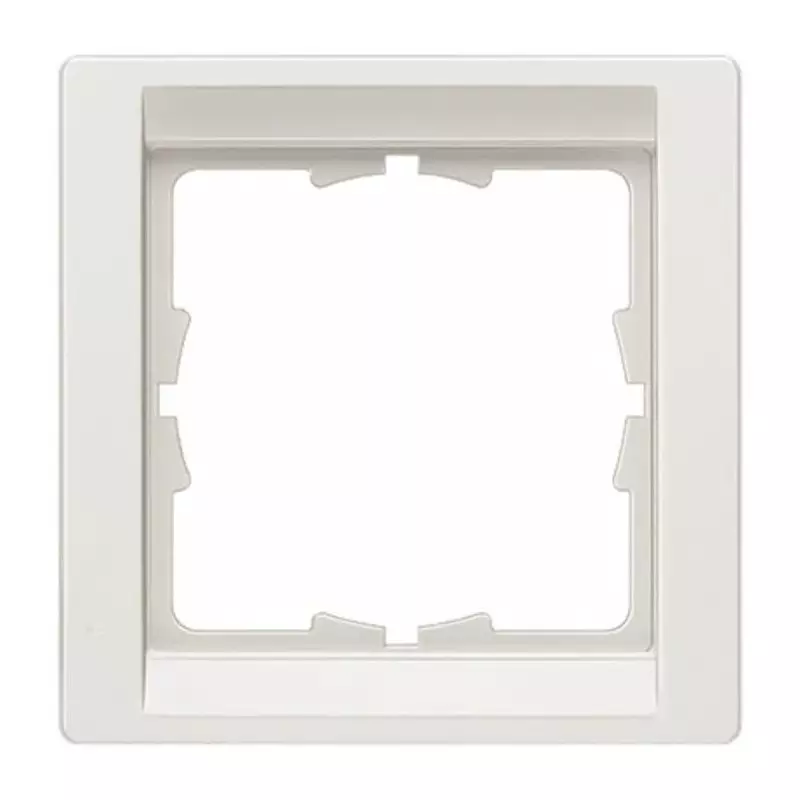 Siemens Off White 1 Gang Mounting Plate Thermoplastic Mounting Frame, 5TG1326-1
