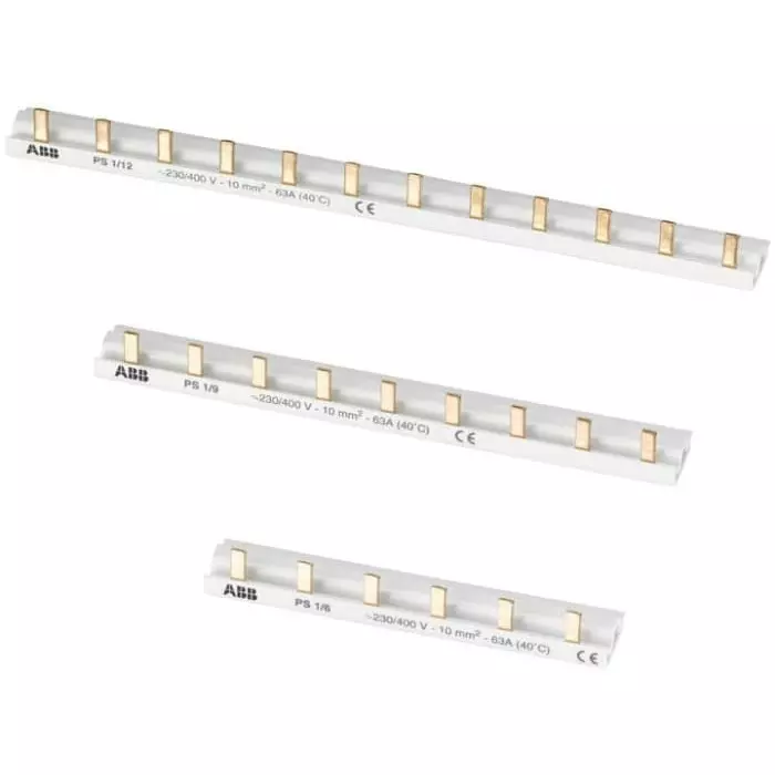 ABB IEC Range Busbar for use with DDA200, F200, S200, 2CDL210001R1038