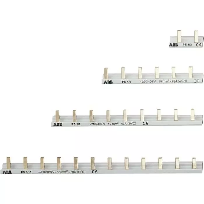 ABB IEC Range Cover for use with Comb, 2CDL200001R0021 (Pack of 50)