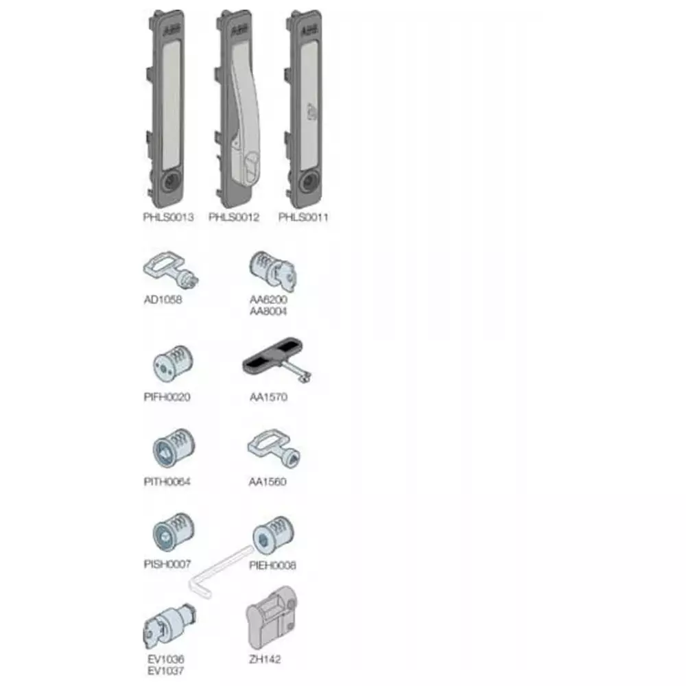 ABB 1STQ Series Metal Insert for Use with Modular Boards - System Pro E Power, 1STQ008124A0000