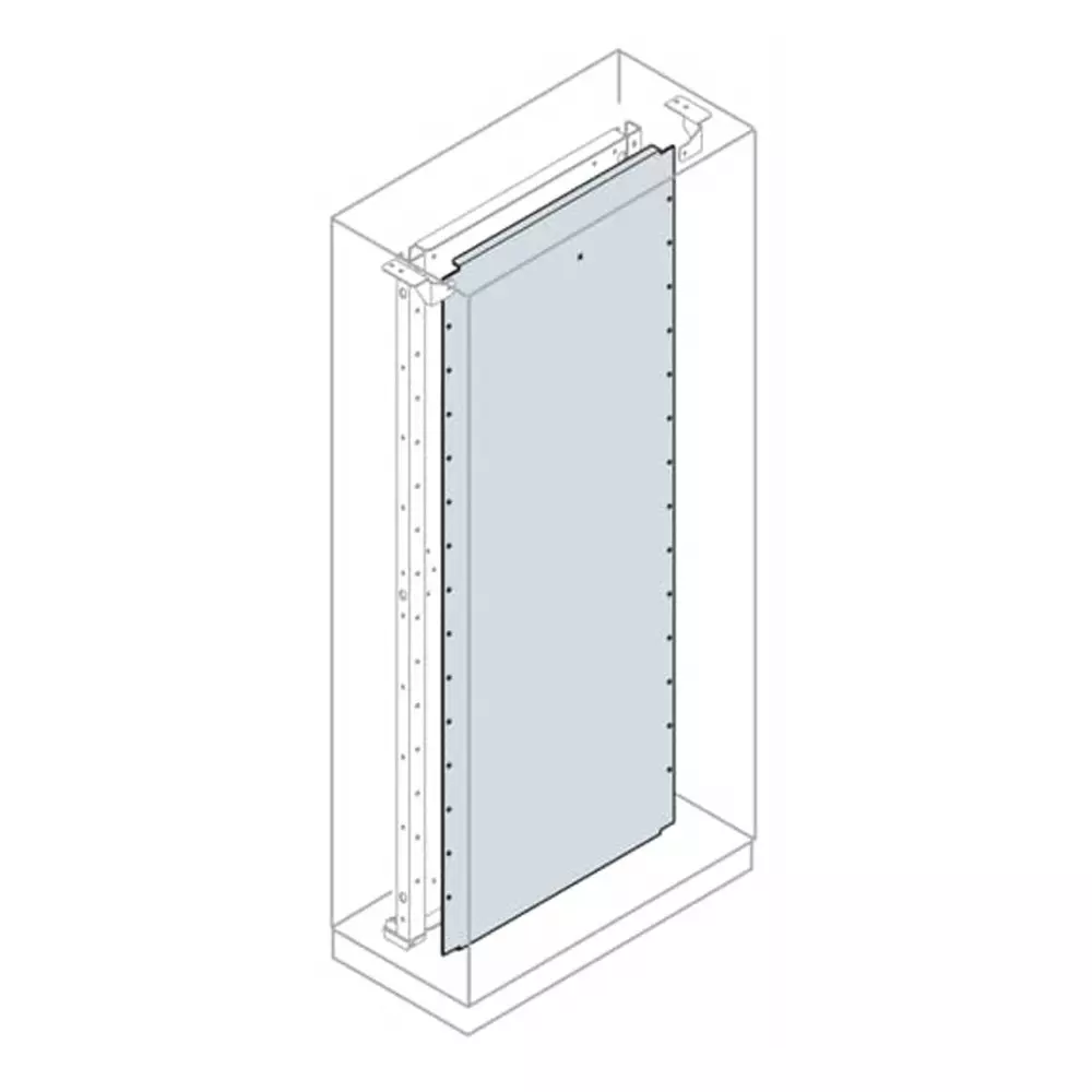 ABB Galvanised Steel Mounting Plate, 600mm W, 2m L for Use with Automation and Control Enclosures (System pro E, EA5063