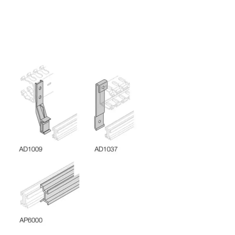 ABB 1STQ Series Metal Cable Ducting Support for Use with Modular Boards - System Pro E Power, 150 x 50 x 150mm, 1STQ008201A0000