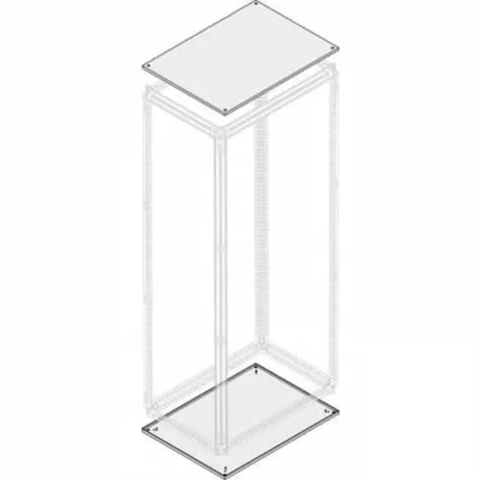 ABB 1STQ Series Pickled Steel Sheet Top/Bottom Cover for Use with Modular Boards - System Pro E Power, 600 x 500mm, 1STQ007119A0000