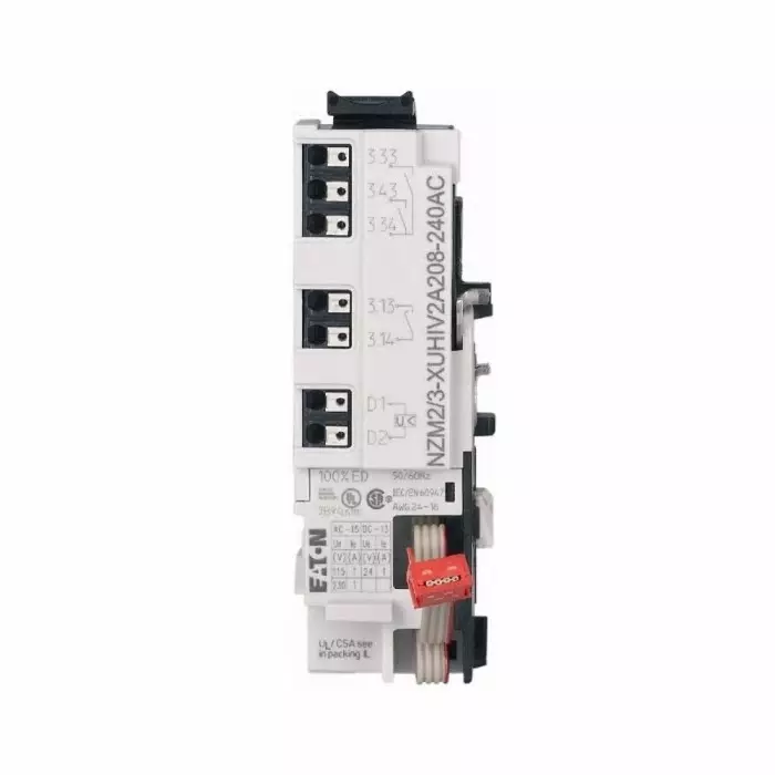 EATON Moeller NZM Undervoltage Release for use with PXR20(25) NZM2(-4), PXR20(25) NZM3(-4), 189733 NZM2/3-XUHIV2A24DC