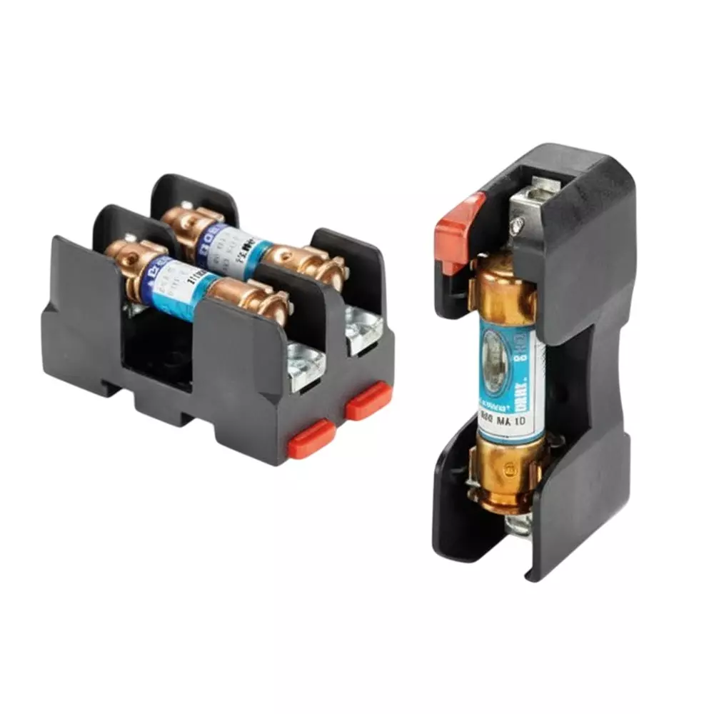 Littelfuse Fuse Block DIN Rail Mount 3 Pole 30 Amp, LFH250303C