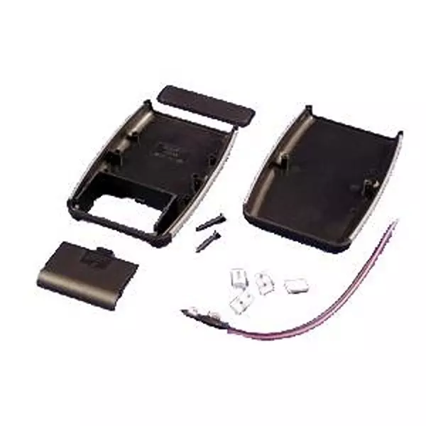 Hammond Battery Door Enclosure Black Acrylonitrile Butadiene Styrene (ABS), 1553BBKBAT