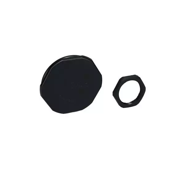 BUD INDUSTRIES Vent Plug 22.7 mm Length, IPV-67322-B