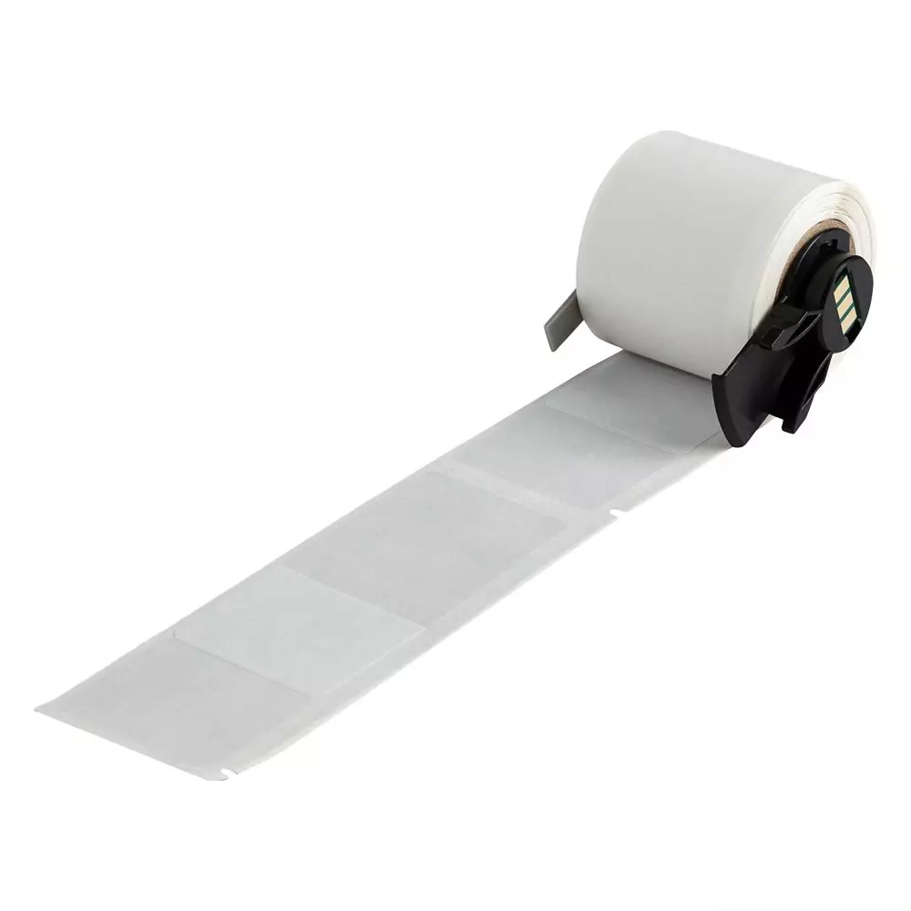 BRADY WIRE MARKER, WRAP AROUND, 4.375"HX1.5"W, M6-213-427-RO