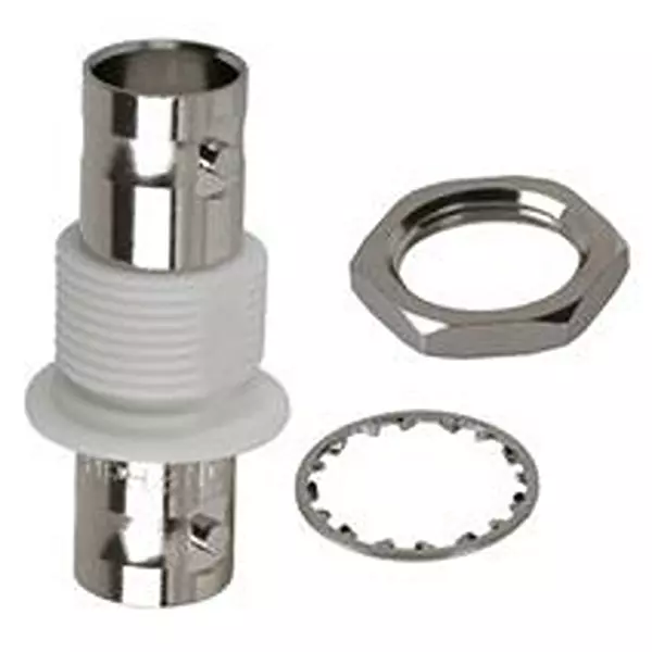 AMPHENOL RF Adapter, Bnc Jack, Bnc Jack, 50Ohm, 031-4803