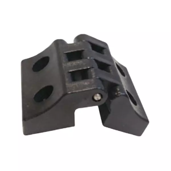 Elettro Half Module Latch With SS Pin Black Polyamide 6 Plastic Body, Size 50x70 mm, ETHL-01 (Pack of 100)