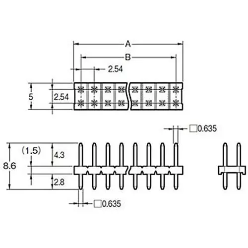 Omron Short-Circuit Plug 10³ mohm or more (at 500 V DC), XJ8C-1411