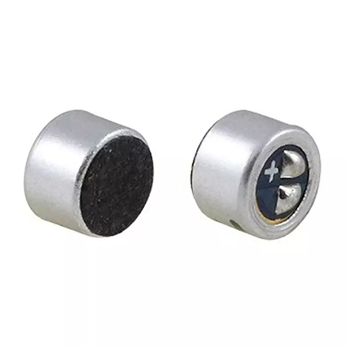 RS PRO Electret Cell 4.5 mm 3 mm Omni-Directional 1600 Hz 50 Hz -44 dB, 102767
