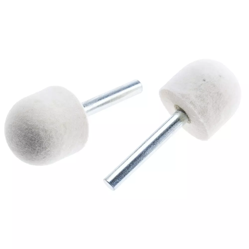 RS PRO Polishing Bob 5 Piece 25 mm 6 mm Ball Nose, 2403811 (Pack of 5 Pcs)