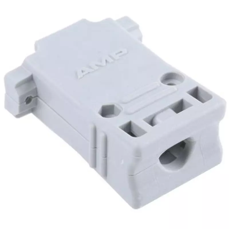 TE CONNECTIVITY D-Sub Backshell Straight Connection Direction Thermo Plastic Material, 5206471-1