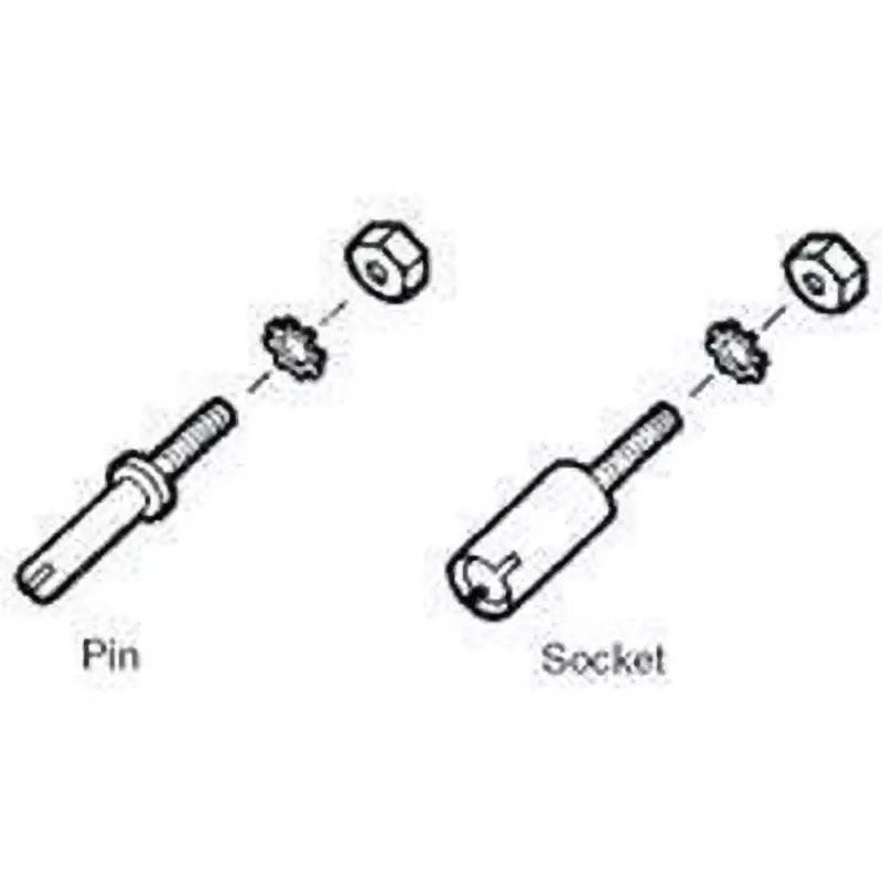 TE CONNECTIVITY Guide Pin Guide Pin Type, 200389-2