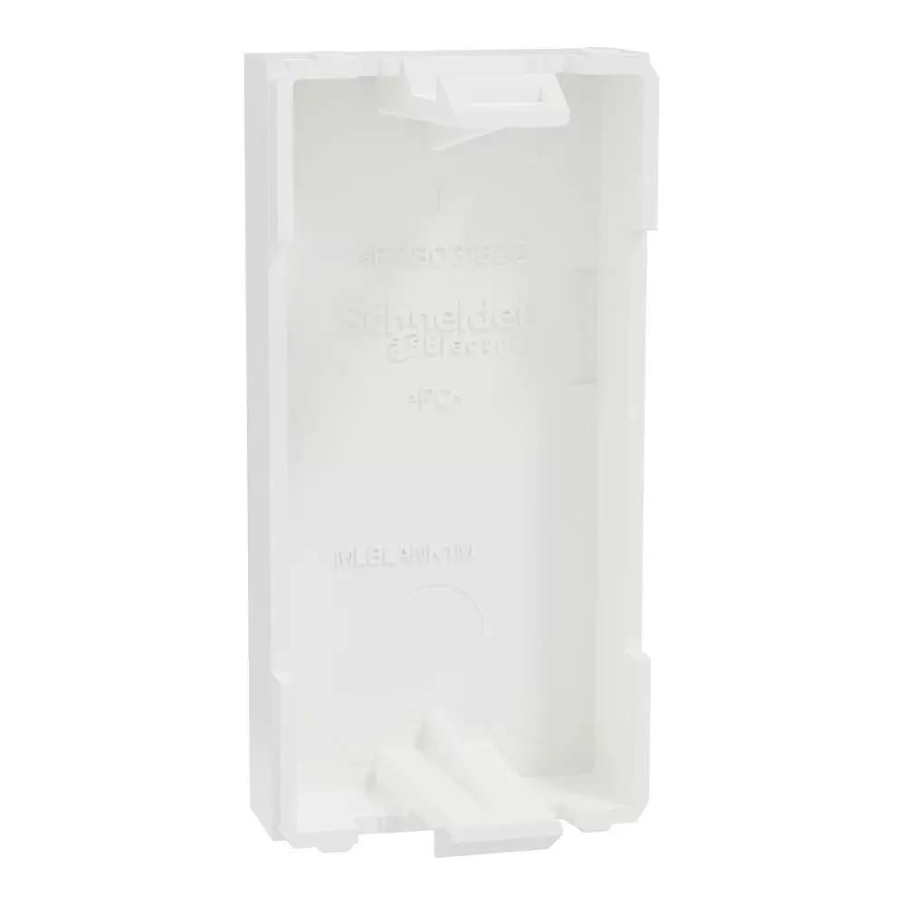 Schneider Blank Off Unit Miluz ZeTa White 1 Module, MZBLANK1M_WH