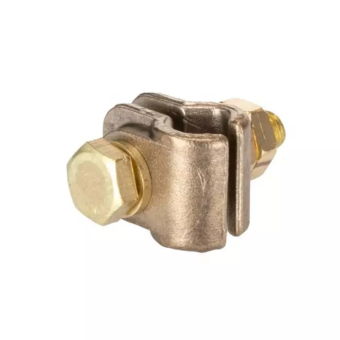 WJ Furse Copper Alloy Earth Clamp Nominal Rod dia. 9.5 mm, 7TCA083220R0002CR205 (Pack of 10)