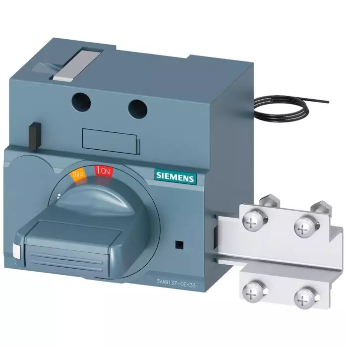 Siemens SENTRON Front Mounted Rotary Operator, 3VA9137-0EK33