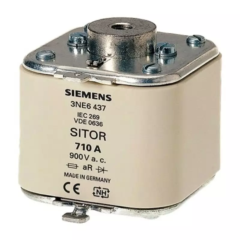 Siemens 900A Tag Fuse, 99mm, 900V, 3NE6444