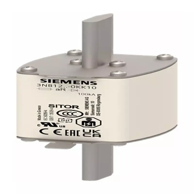 Siemens 550A Tag Fuse, 150.5mm, 500V, 3NB1238-0KK10 (Pack of 3)