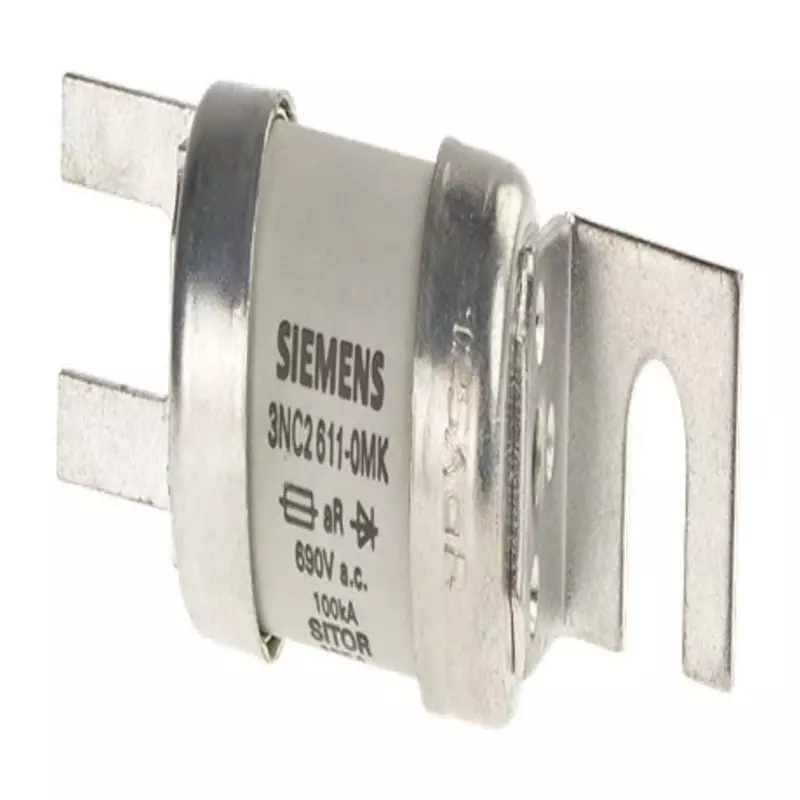 Siemens 100A Tag Fuse, 103mm, 690V, 75.8mm, 3NC2600-0MK