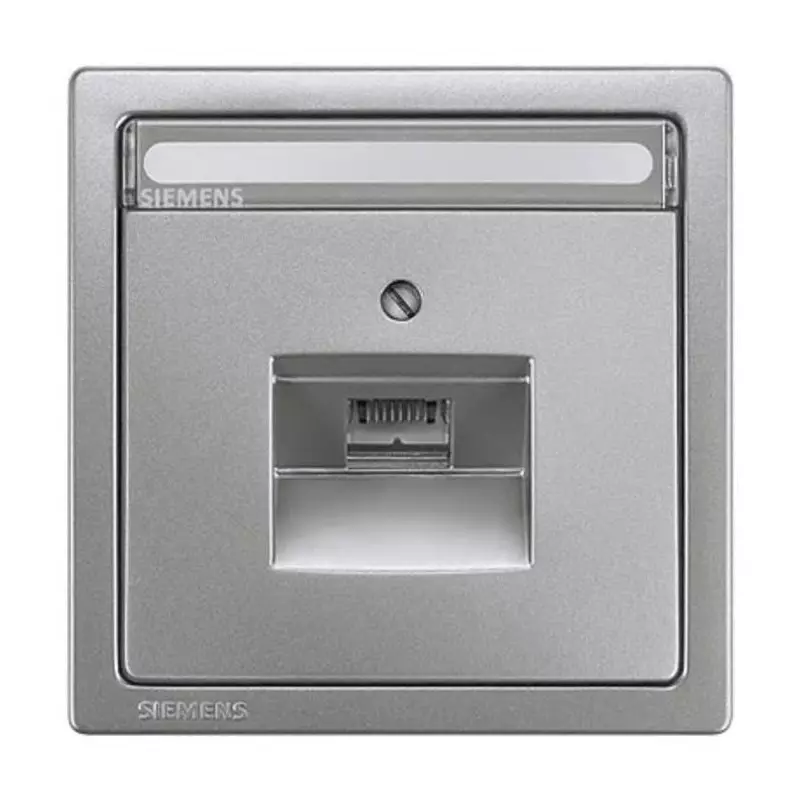 Siemens Off White 1 Gang Cover Plate Thermoplastic Cover Plate, 5TG1395-1