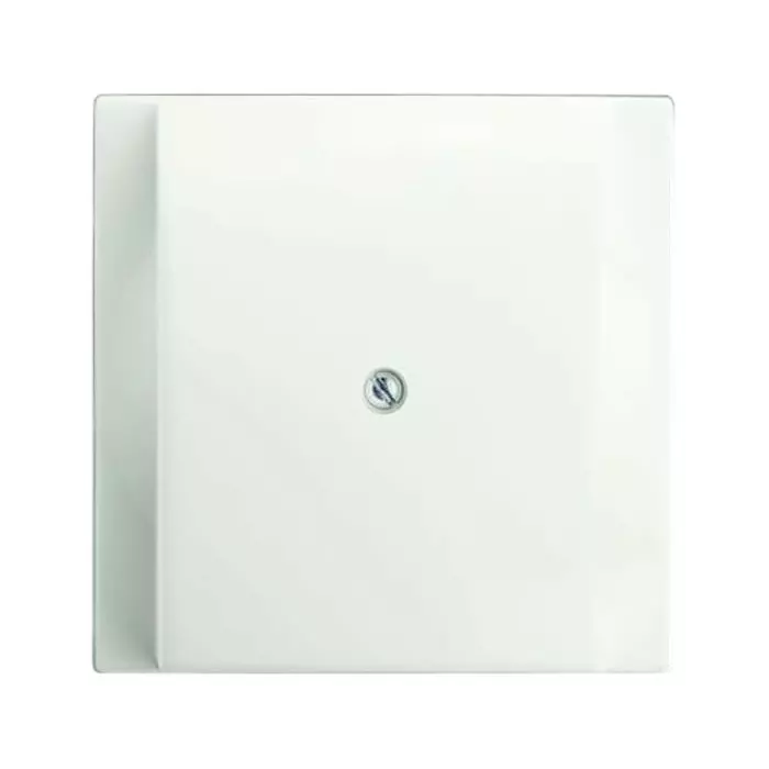 ABB White 1 Gang Plastic Kabel Outlet Plate, 2CKA001753A0172