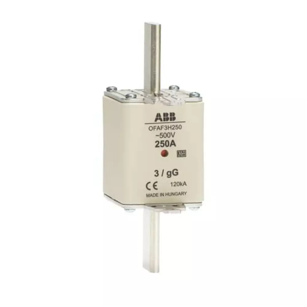 ABB 250A Tag Fuse, 150 x 40 x 84mm, 500V, 1SCA022627R6350