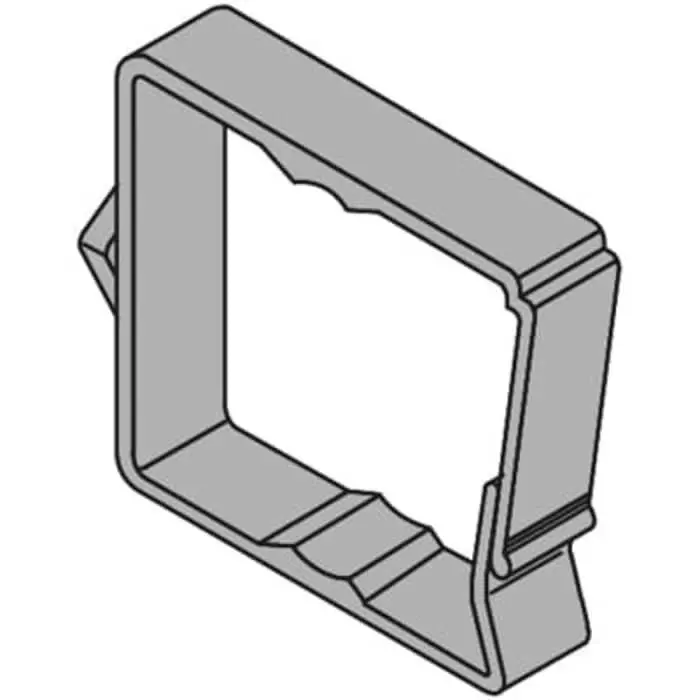 ABB IS2 Series Pickled Steel Sheet Cable Holder, 1STQ006627A0000