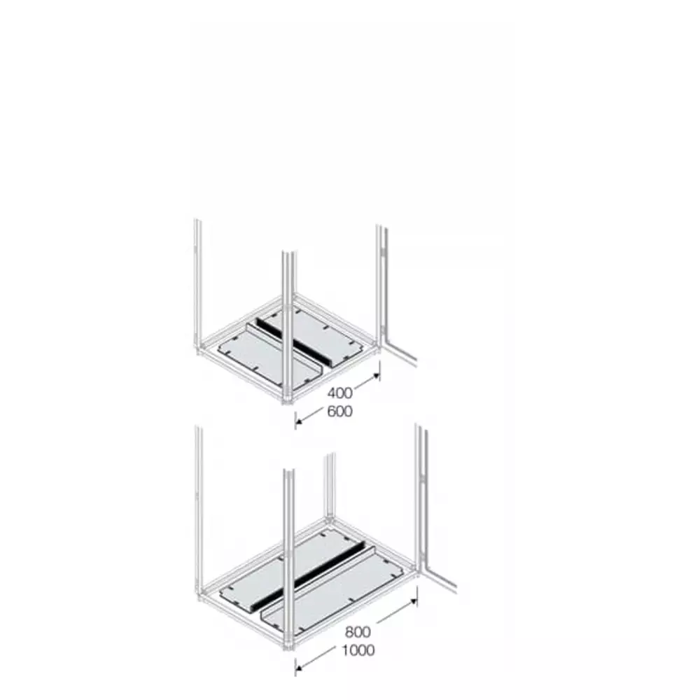 ABB Steel Clamp for Use with Main Distribution Boards, 850 x 240 x 15mm, 1STQ007707A0000
