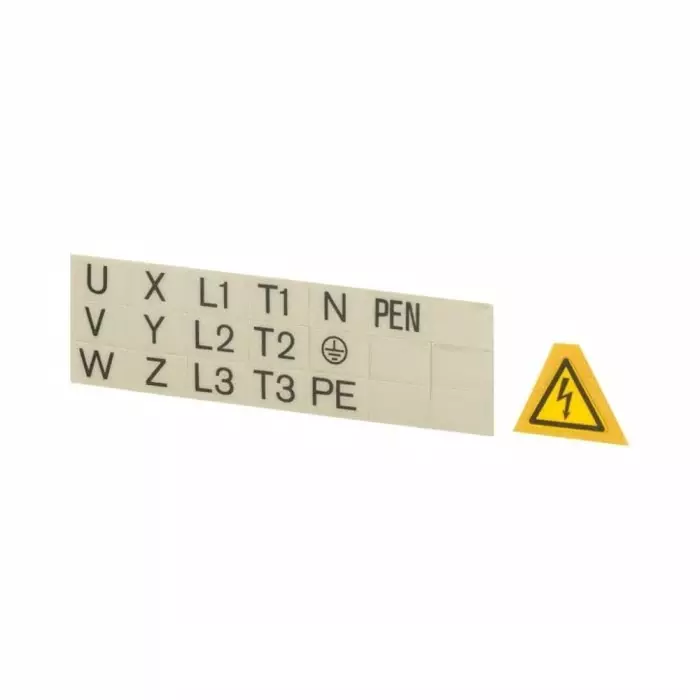 EATON Moeller Series NZM Marker Label for use with N(N/O)3(-4), N(N/O)4(-4), NZM3(-4), NZM4(-4), PN3(-4), 231363 BPF-NZM10 (Pack of 10)