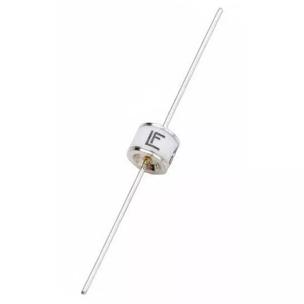 Littelfuse Gas Discharge Tubes 2 Electrode 3 kA Peak Pulse Current Axial Termination Style 6x7.03 mm, CG83.0LTR
