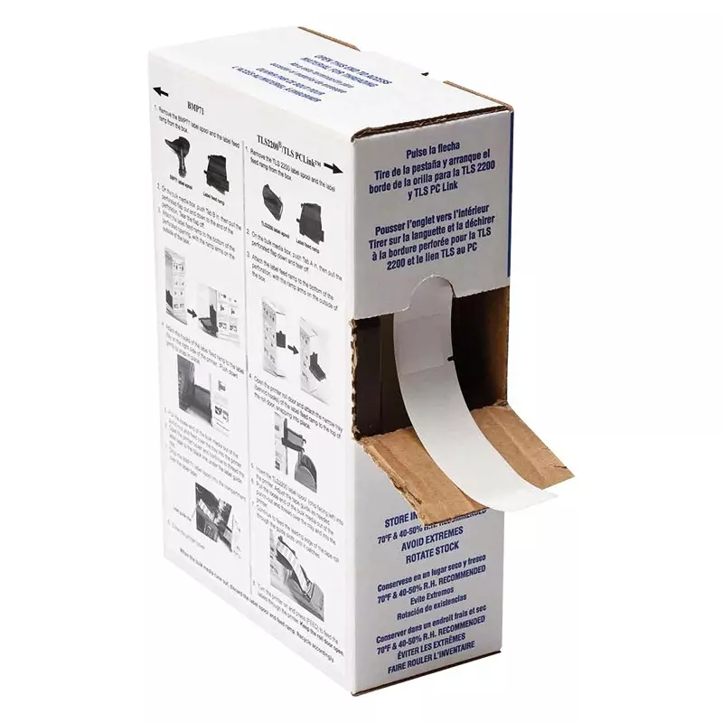 BRADY WIRE MARKER, WRAP AROUND, 25.4MMX101.6MM, BM-23-427