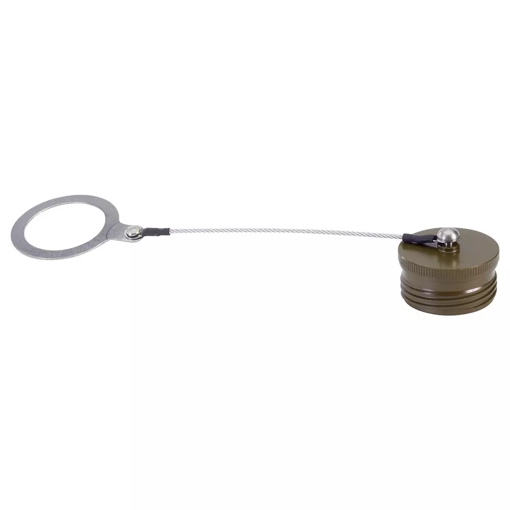 AMPHENOL PCD DUST CAP W/ROPE AND RING, SHELL SIZE 23, D38999/33W23N