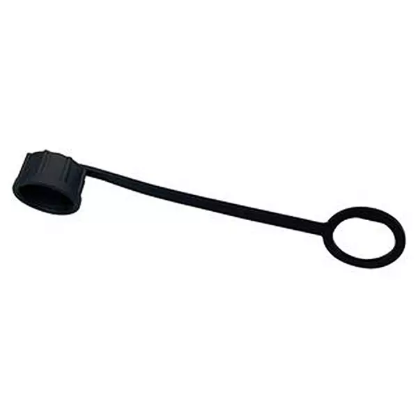 NORCOMP DUST CAP, BAYONET CONNECTOR, PA66, BLACK, 869-870-CAP.