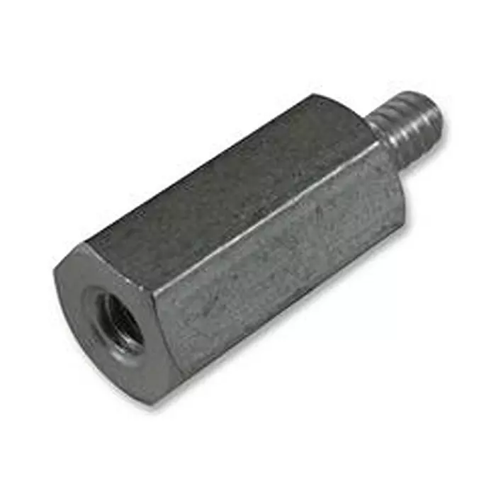 KEYSTONE SPACER/STANDOFF, HEX, AL 6.35MM X 12.7MM, 8401
