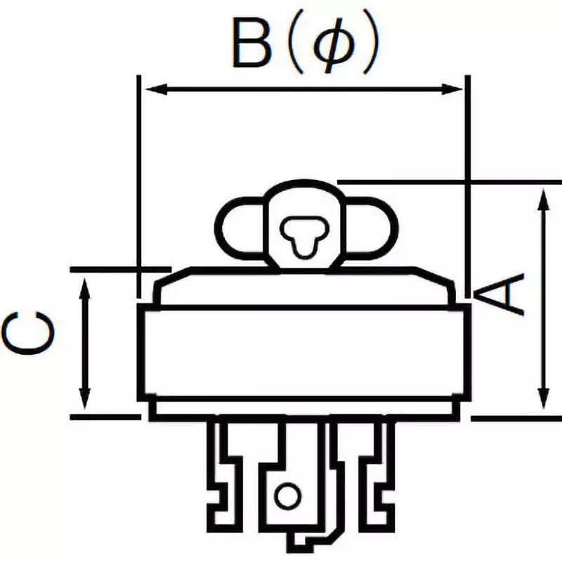 Panasonic Hook Cap 250 V 20 Amp Rated Current, WF6420W