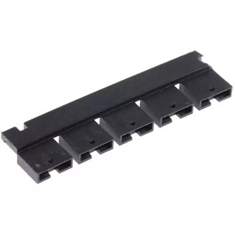 TE CONNECTIVITY Jumper Pin Upper Opening Type Beryllium Copper Material Female Gender, 531230-4 (Pack of 5)