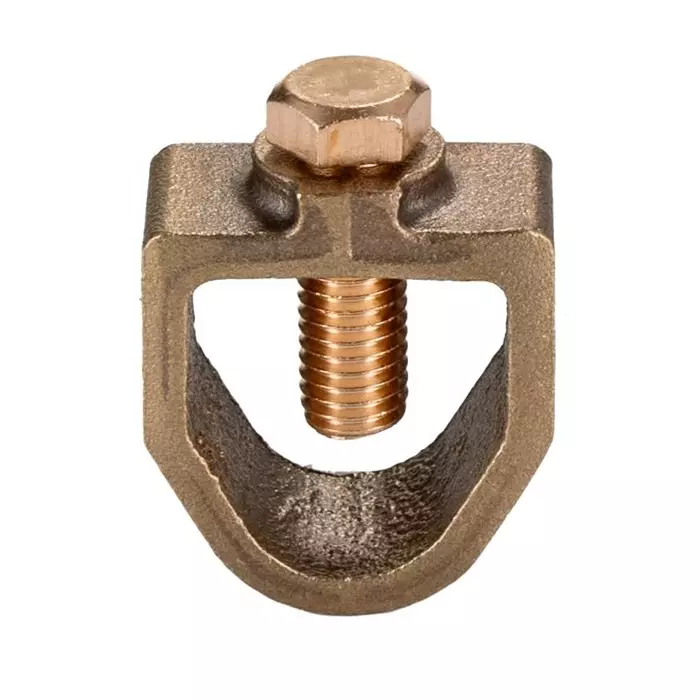 WJ Furse Copper Alloy Earth Clamp Max. Conductor Size 26x12 mm Nominal Rod dia. 12.7 mm, 7TCA083210R0004CR105 (Pack of 10)