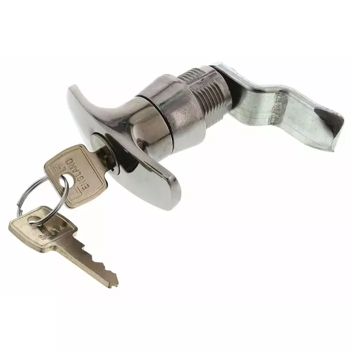 Euro-Locks a Lowe Fletcher group Company Silver Locking Handle T-Handle, 21022