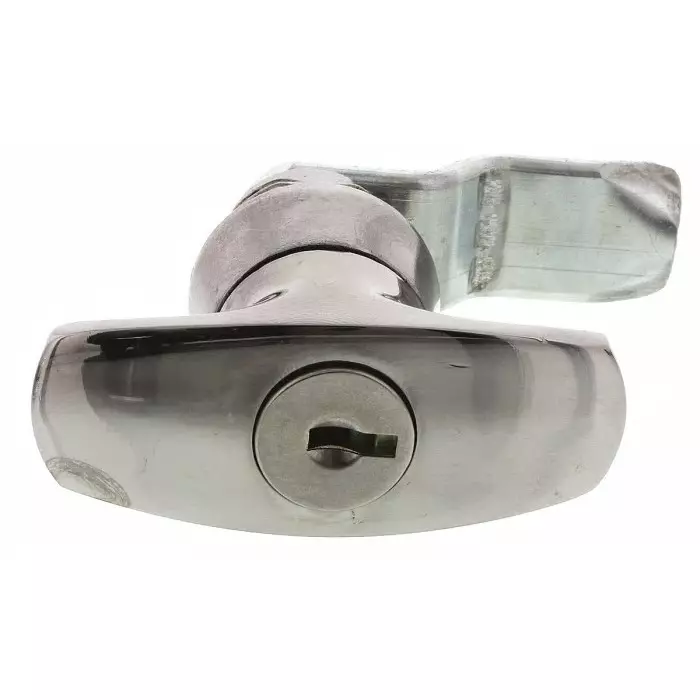 Euro-Locks a Lowe Fletcher group Company Silver Locking Handle T-Handle, 21022