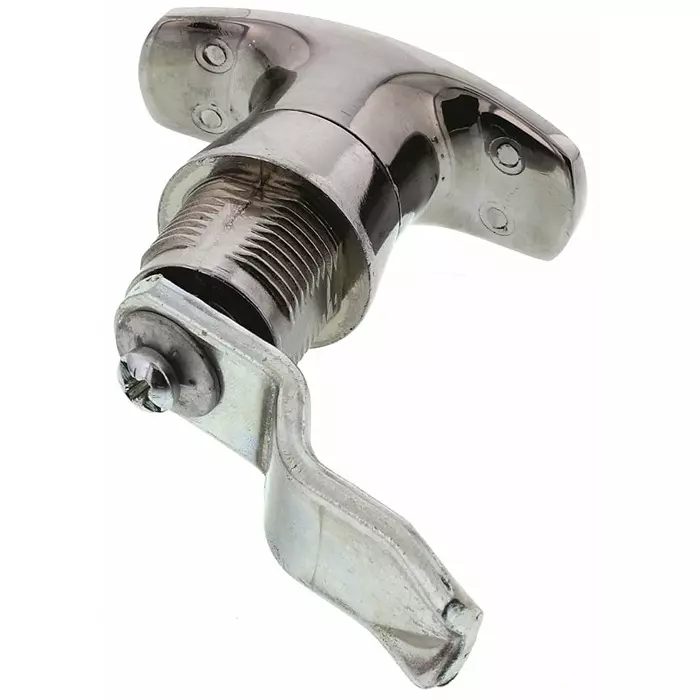 Euro-Locks a Lowe Fletcher group Company Silver Locking Handle T-Handle, 21022