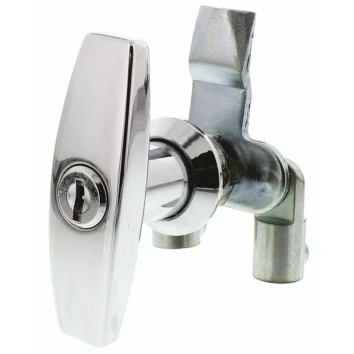 Steinbach & Vollman Silver Die Cast Zinc Locking Handle T-Handle , 3487731