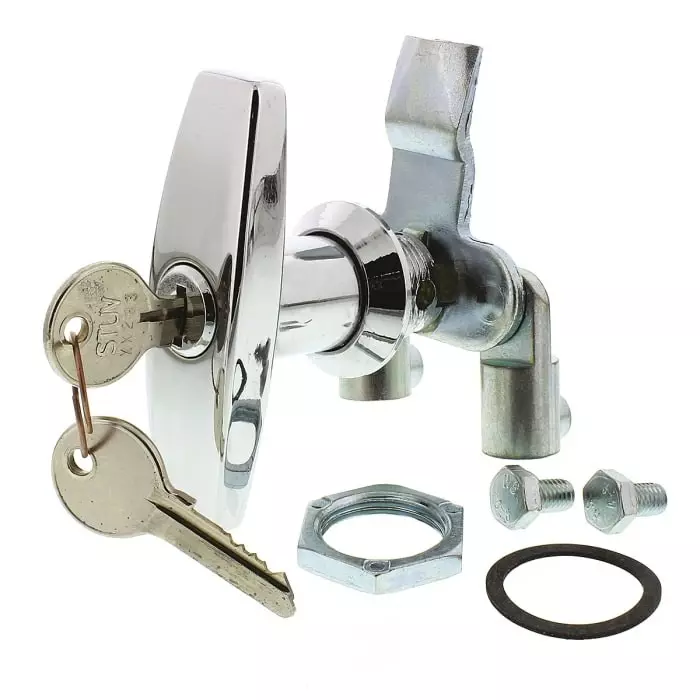 Steinbach & Vollman Silver Die Cast Zinc Locking Handle T-Handle , 3487731