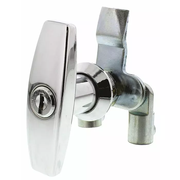 Steinbach & Vollman Silver Die Cast Zinc Locking Handle T-Handle
