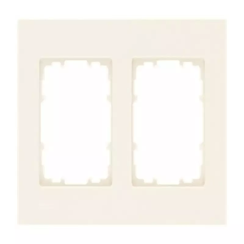 Siemens Black 2 Gang Mounting Plate Thermoplastic Mounting Frame, 5TG1112-3